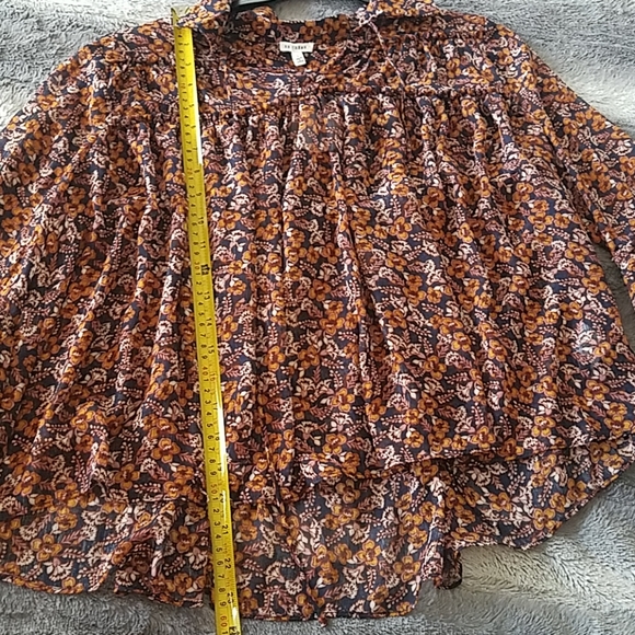 En Creme Floral Boho Shirt NWT - Picture 7 of 7